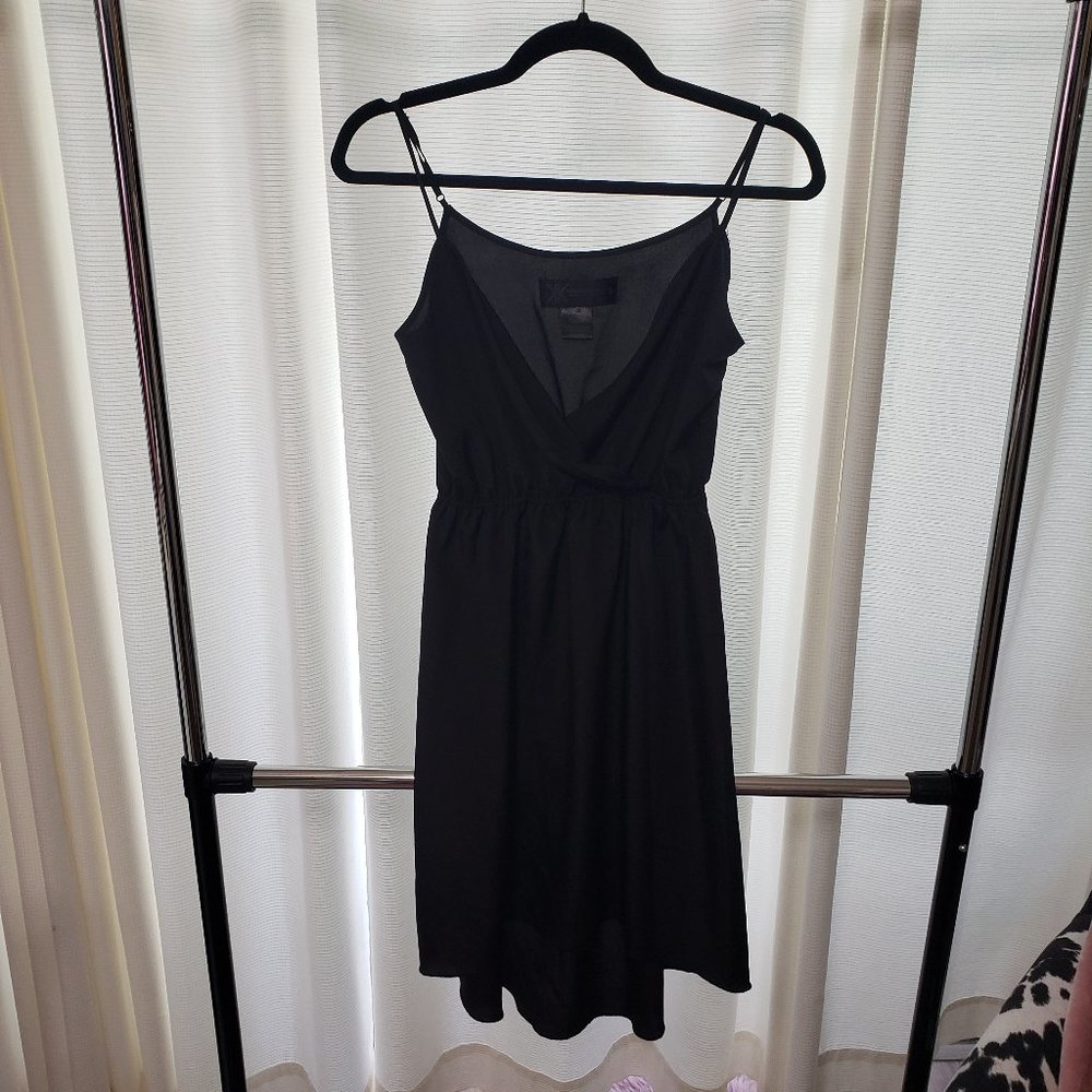 Kardashian Kollection HighLow Spaghetti Dress Sm